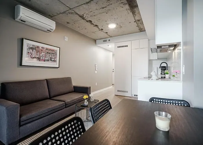 Studio Paisible Et Central-Montréal