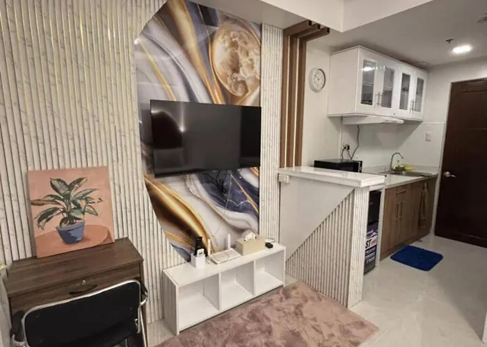 Elegant Studio With Balcony And City View Cebu Stadt