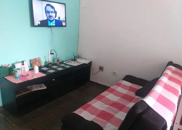 Apartamento Pe Na Areia Na Praia Grande!100M Do Mar E Para Toda A Familia!
