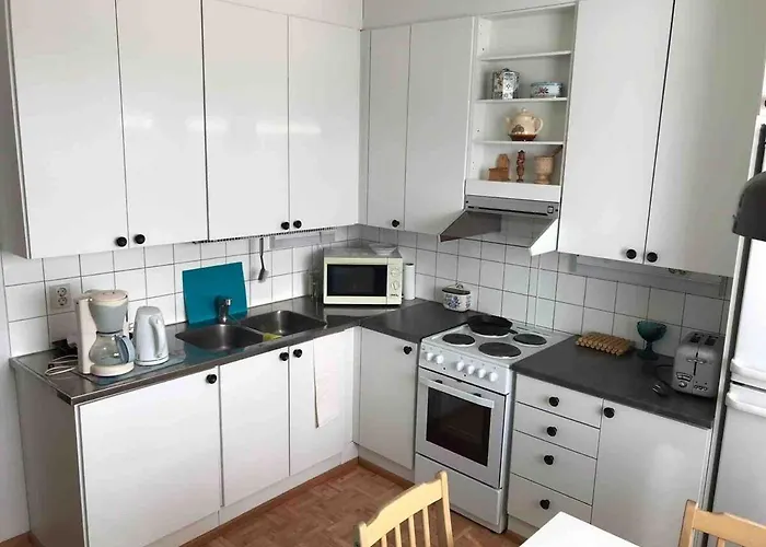 Grandma Nostalgic Apartment With Sauna Tornio