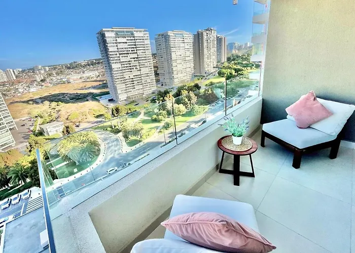 Montemar Concon 2D - Modern Apartment With Wifi