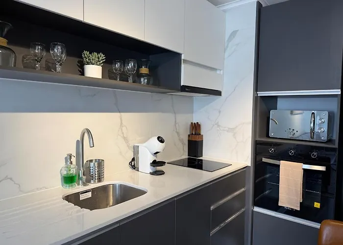 Modern 1D1B with Style Full Living Room&Kitchen Santiago de Chile
