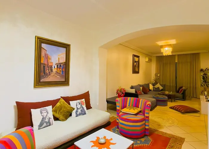 Cozy Appartment - Private Terrace - Gueliz Marrakesch