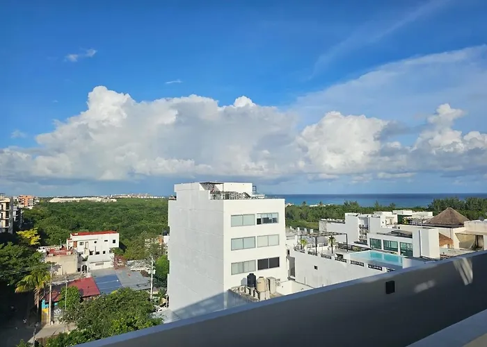 Apartment On 5Th Ave With Pool And Paddle Tennis Court Playa del Carmen