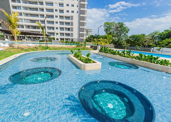 Apto Nuevo Frente Al Mar Con Piscina Wifi Cerca Aeropuerto Santa Marta 