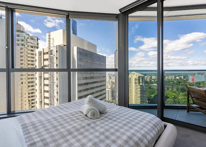 Bohemian 1Br Apt In Queens Wharf - Level 21 With City And Skyline Views Brisbane