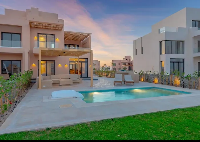 Ollystays Heated Pool 3Br Villa, Nanny Room! Ancient Hills Hurghada