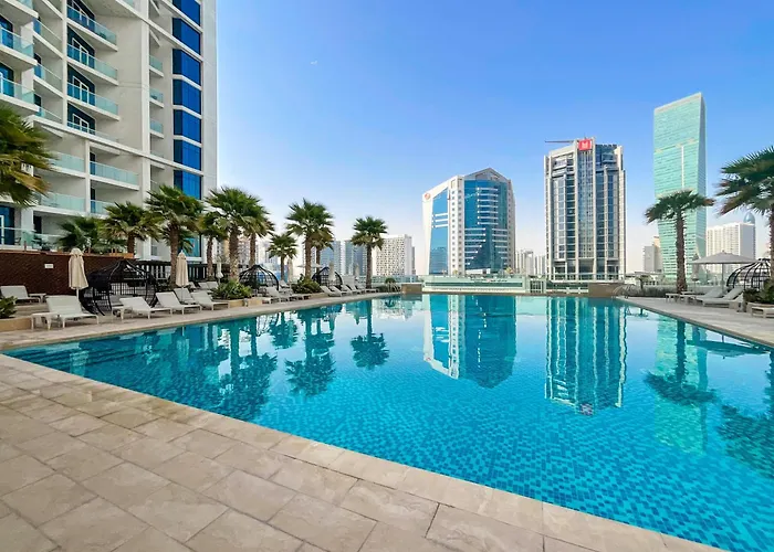 Luxury Apartment With Canal View - Near To Burj Khalifa - Dubai