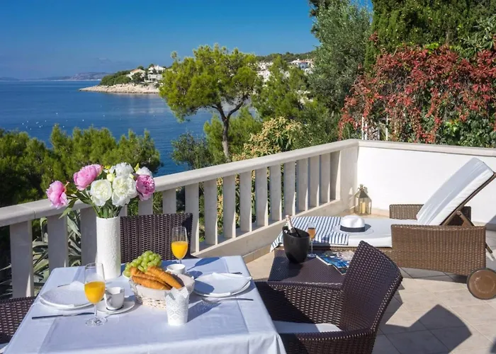 Luxury Beachfront Villa Primosten Oasis With Private Pool At The Beach In Primošten