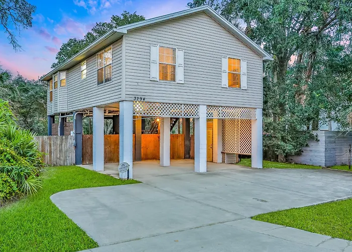 Home With Enclosed Yard, Fire Pit, Wifi, W/D, & Ac - Great Location St. Augustine