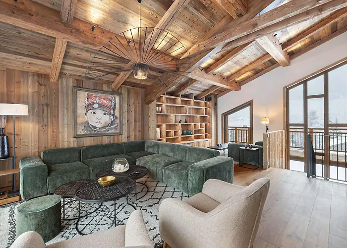 Chalet Spacieux A Courchevel Avec Piscine Et Sauna - Fr-1-568-27