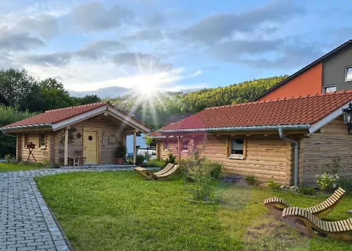 Chalet Hüttendorf 49 gradnord Bayerisch Eisenstein