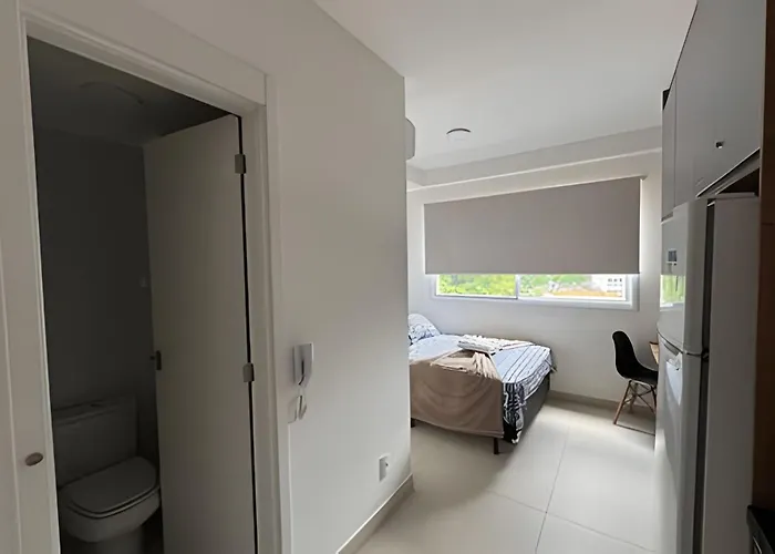 Studio Premium 513 - Estacionamento - Wiғi - Coworking- Gym São Paulo