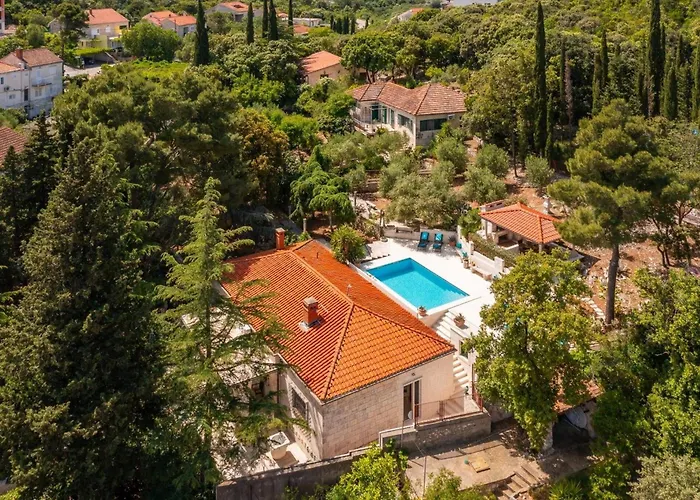 New Luxury Villa Korcula Timeless With Private Pool, Free Parking, Seafront, For 6 Persons