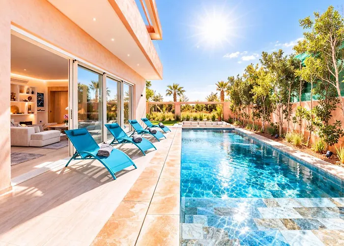 Villa Prestige Golf Amelkis - Piscine chauffée Marrakesch