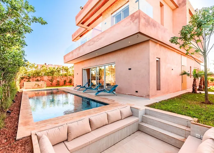 Villa Prestige Golf Amelkis - Piscine chauffée Marrakesch