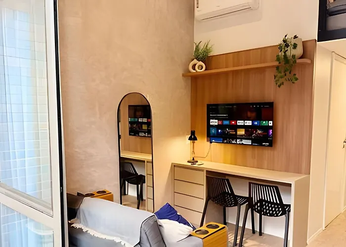 Ferienwohnung Loft C/ Mezanino - Pe-Direito Alto - Ate 4 Pessoas São Paulo