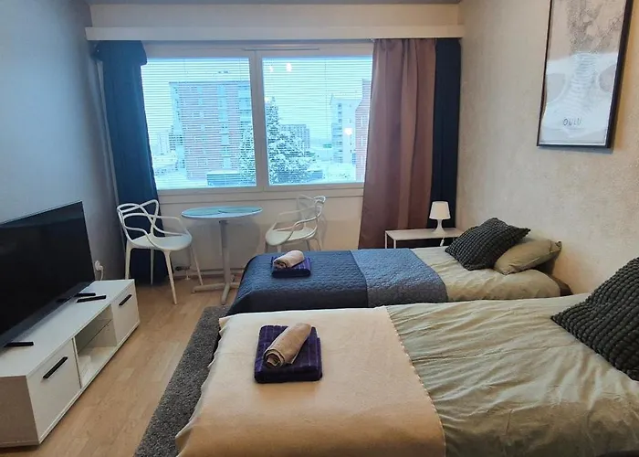 Comfortable Studio Close To Oulu Center, Free Parking