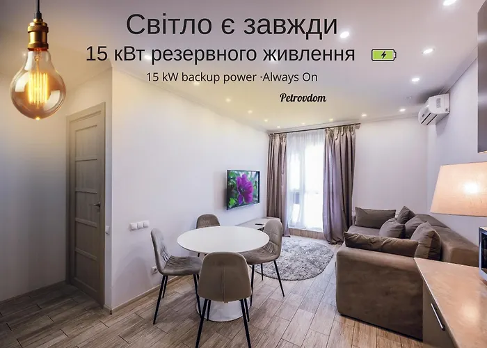 Ввв!3-143 Central Park, John Mccain 7, Kyiv Centre, Fantastic City View, 15 Kw Backup Power, Petrovdom Apartment