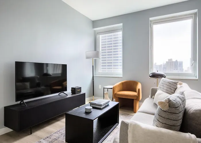 Ferienwohnung Midtown 1Br W Doorman Gym Wd Nr Rock Center Nyc-1131 New York