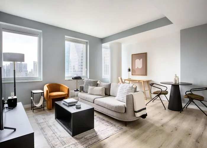 Ferienwohnung Midtown 1Br W Doorman Gym Wd Nr Rock Center Nyc-1131 New York