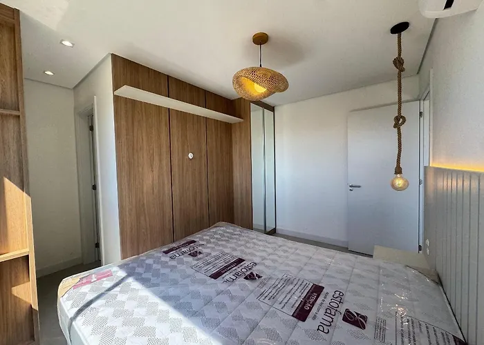 Oasis Do Atlantico 301 B - Apartamento Decorado Com 3 Dormitorios Em Um Condominio Clube Na Praia De Palmas. Governador Celso Ramos