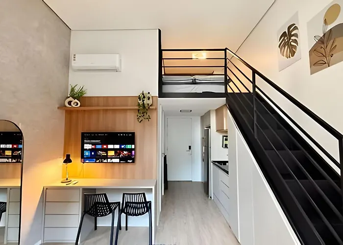 Ferienwohnung Loft C/ Mezanino - Pe-Direito Alto - Ate 4 Pessoas São Paulo