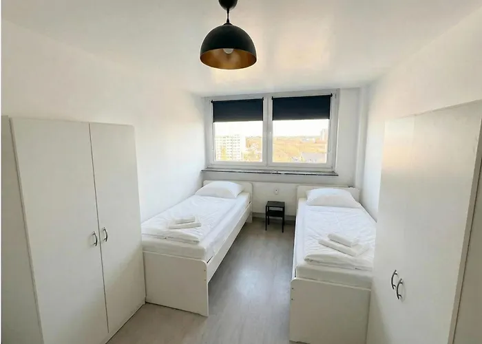 L21-Apartment Dortmund, 2 Zimmer, 4 Betten, Standardisierte Ausstattung, ideal für Reisende, Pendler, Familien