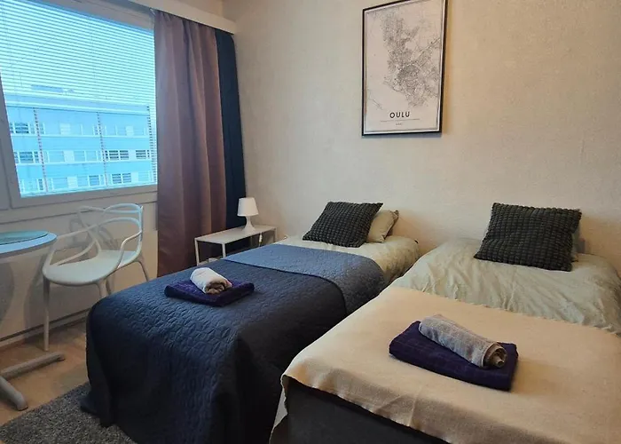 Comfortable Studio Close To Oulu Center, Free Parking
