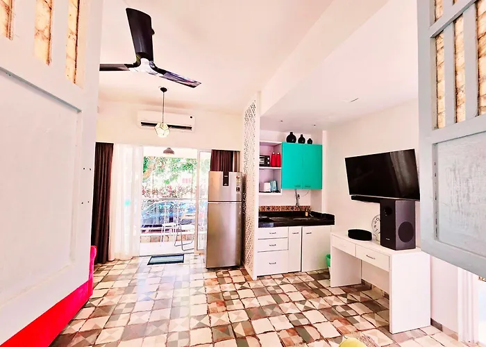 Most Convenient 2 Bedroom Apartment In Central Anjuna