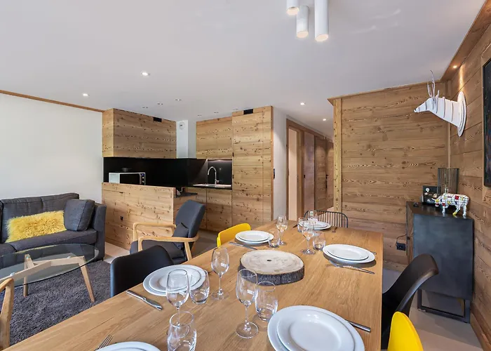Ferienwohnung Sejour Lumineux 3 Pieces, 4 Adultes, 2 Enfants, Wifi, Pieds Des Pistes - Fr-1-562-18 Courchevel