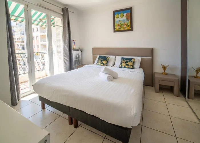 Ferienwohnung 2 Pieces Proche Aeroport Nizza