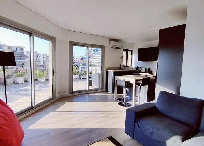 Bail Mobilite - "Rooftop Cote Sud" 70M² - Apt 38M² Nizza