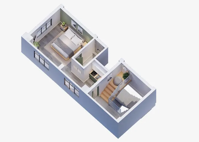Cosy 1 Bedroom Studio With King Bed Kitchenet In Central Kathmandu With Terrace