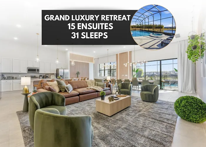 Paradiso'S Luxurious New Home W 15 Ensuites Orlando