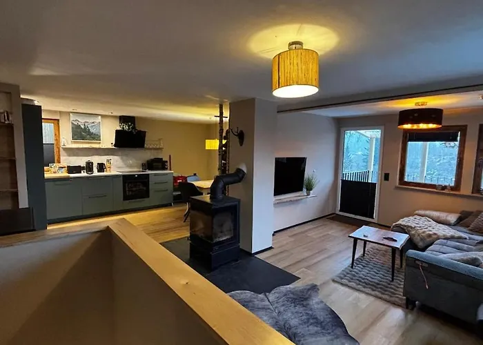Fuxbau Design-Ferienhaus im Harz mit Sauna und Kamin Thale