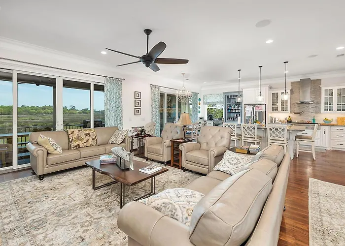 Villa Waterfront Splendor St. Simons Island