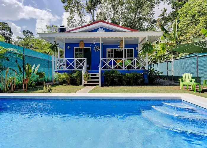 Villa Casa Caribe Azul - Playa Negra 2Br With Ac And Pool Puerto Viejo de Talamanca