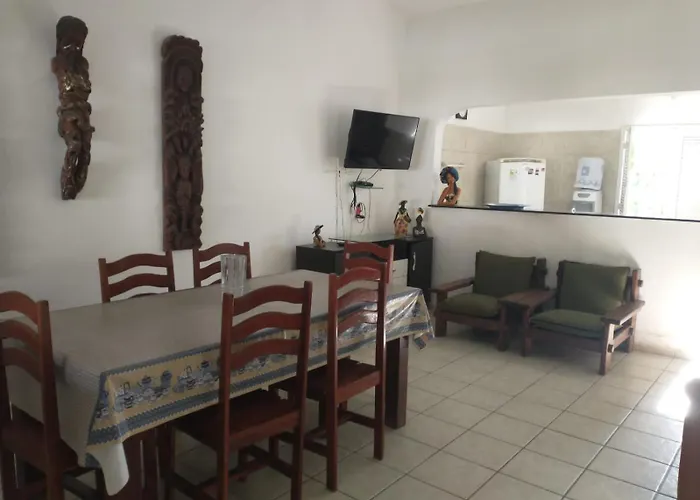 Casa Espacosa No Melhor Trecho De Praia Tamandaré