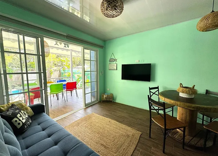 Villa Casa Caribe Azul - Playa Negra 2Br With Ac And Pool Puerto Viejo de Talamanca