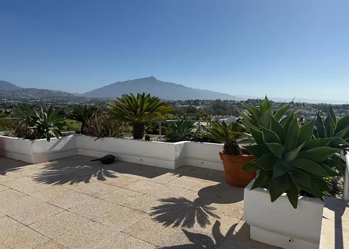 Atico Con Vistas Panoramicas Al Mar Golf Y Montana - Los Flamencos 26 Marbella