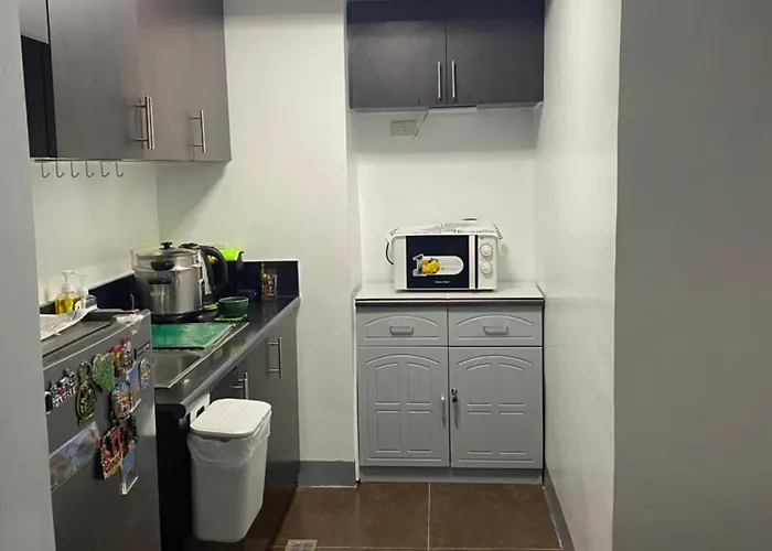 1 Bedroom Condo Unit For 4 With Balcony, Pool, Wifi At Newport Across Naia T3 Manila