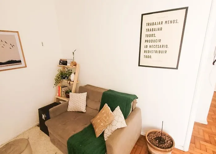 Copacabana Studio Silencioso 7 Min Da Praia, Wi-Fi Rio de Janeiro
