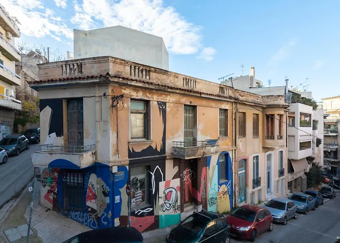 Urban 2BDR apartment in Exarcheia Athen