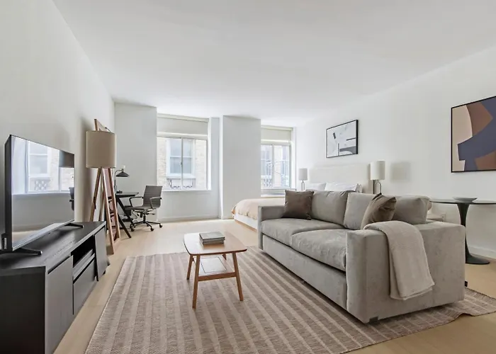 Ferienwohnung Blueground Financial District View Nr Battery Park Nyc-2185 New York