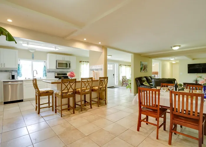 Ferienwohnung 7 Mi To Waikiki Airy Retreat Near Shops And Eats! Honolulu