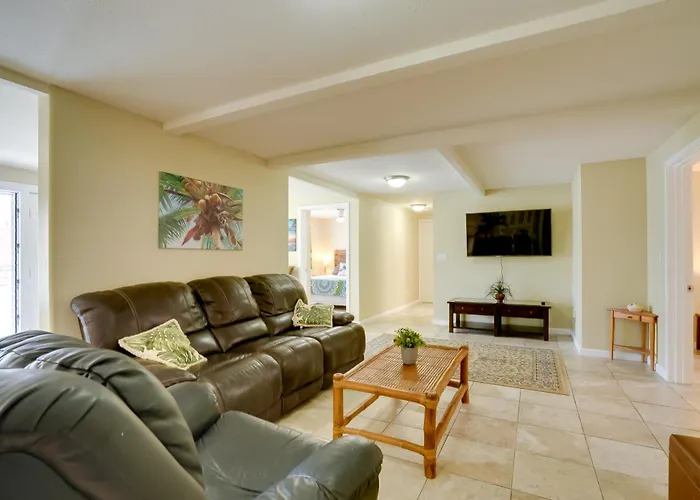 Ferienwohnung 7 Mi To Waikiki Airy Retreat Near Shops And Eats! Honolulu