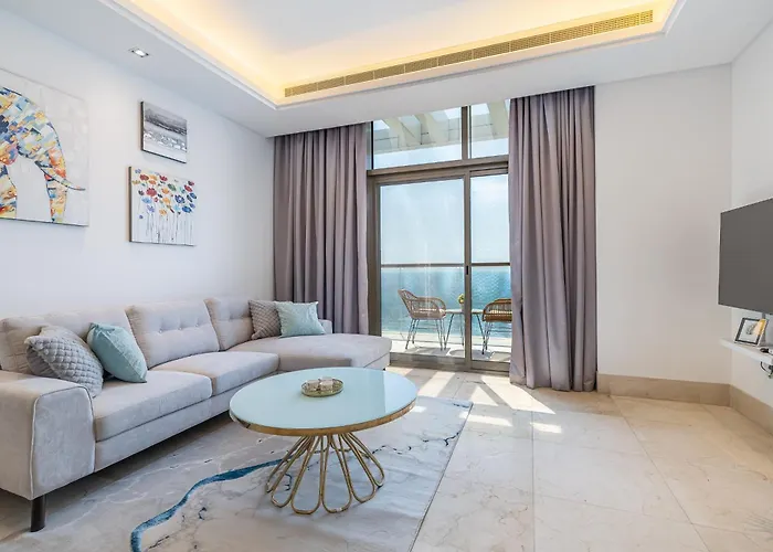 Sea View 2 Beds Resort Lifestyle Home With Balcony Dubai