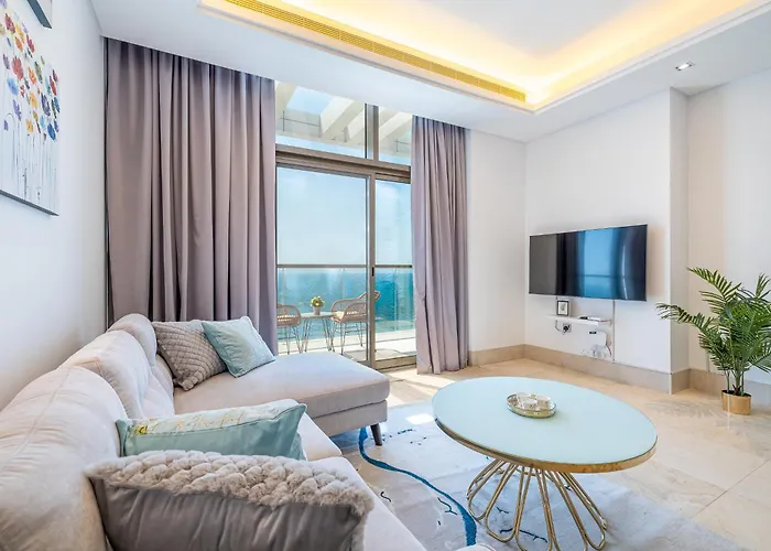 Sea View 2 Beds Resort Lifestyle Home With Balcony Dubai