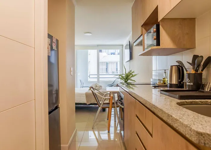 Modern Studio Prime Location Near Santa Lucia Santiago de Chile